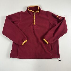 Vintage Reebok NFL‎ Washington Redskins Commanders Fleece Sweater Women's M Red